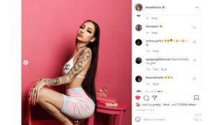 Bhad Bhabie Big Tits Tease Only fans Porn Videos Leaked 1