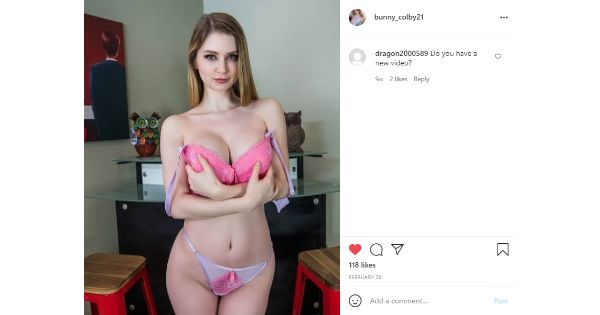 Bunny colby nude teasing tits play porn video leaked 335