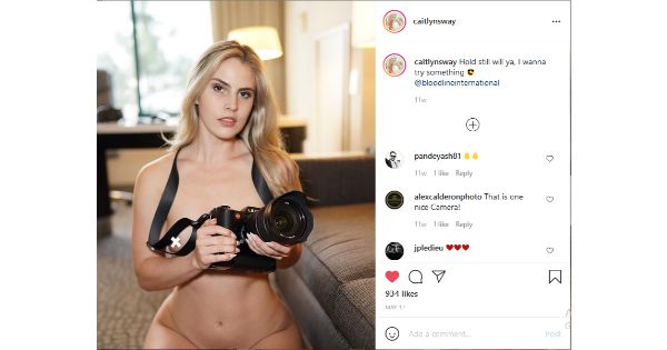 Caitlyn Sway Nude On Bed Teasing Video Porn Leaked 5
