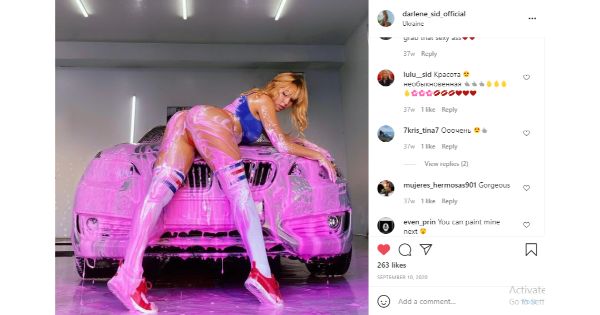 Darlene Sid Nude Teasing Sex on Bed Video Leaked