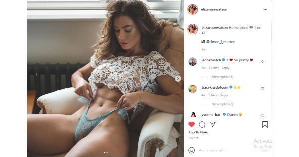Eliza Rose Watson Car Teasing Nude xxx Onlyfans Video Porn Leaked 4