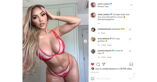 Latest Marie Madore Nude Onlyfans Leaked Photos!