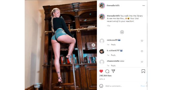 Therealbrittfit Nude Onlyfans Sextape Porn Video Leaked