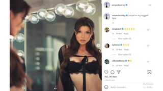 amanda cerny nude bathing onlyFans leaked video