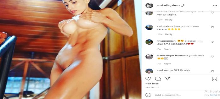 anabella galeano nude only fans sexy gymwear tease video leaked 1