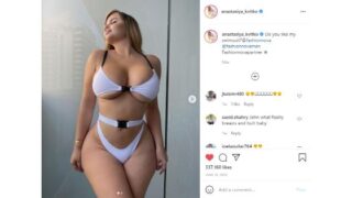 Anastasiya Kvitko Nude Big Boobs Show Video Leaked 5