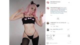 belle delphine only fan riding dildo yoga ball porn video