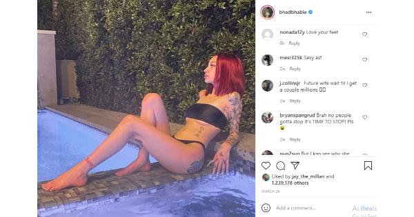 Bhad Bhabie Topless Only fan Nude Porn Videos Leaked