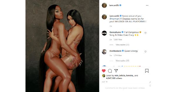 cardi b naked ass x shaking 2