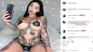 Cassie Curses Snapchat Big Dildo Leaked Porn Video 2