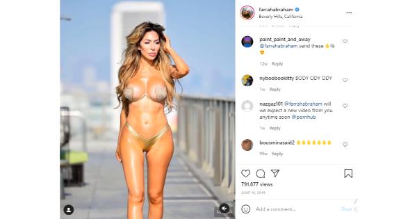 Farrah Abraham Nude Onlyfan Shower Teasing Sex Videos Leaked