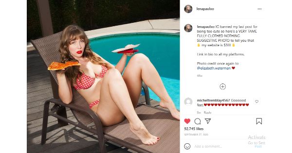 lena paul onlyfans bbc blowjob leaks