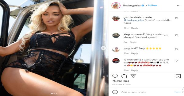 lindsey pelas nude birthday suit teaser leaked 3