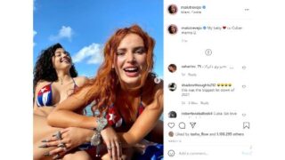 Malu Trevejo Twerking With Bella Thorne Onlyfans Leak 2