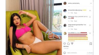 marta maria santos sexy lingerie try on video