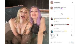 Rolyatistaylor nude hot tub with rosemoon onlyfans erotic set