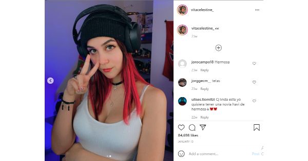 Vita Celestine Twitch Stramer Nude Porn Video Leaked