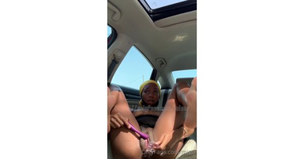 Missr Nude Car Sneaky Masturbation OF Porn