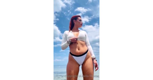 Bella Thorne OnlyFans Sexy Outdoor Porn Leaked Video