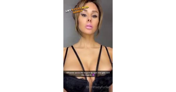 Brittany Furlan See-Through Lingerie Thot 7