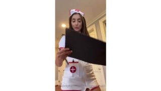 Christina Khalil Leaked Gym Ass Tease Video