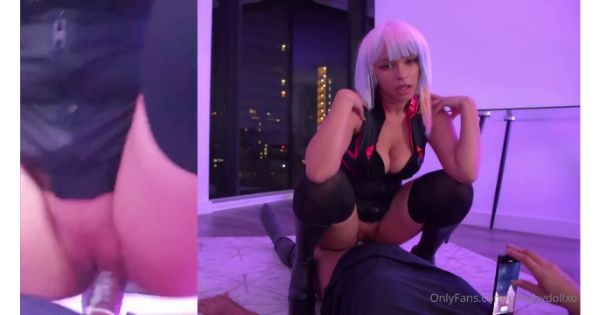 Lela Sohna Lucy Cosplay Cyberpunk Anime Sextape