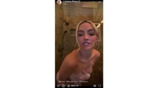 Lindsey Pelas Naked Shower Whipped Cream Video Leaked