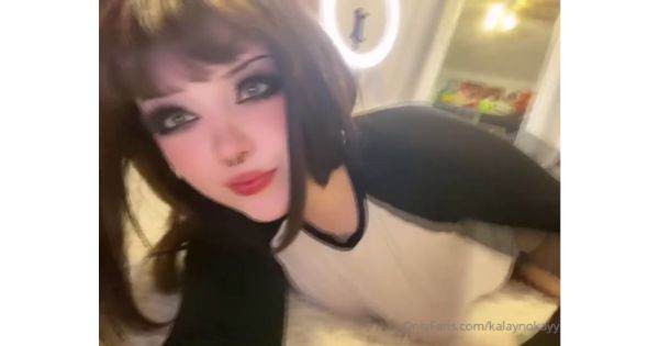 Kalaynokay Latex Goth Nun Onlyfans Leaked Video 32