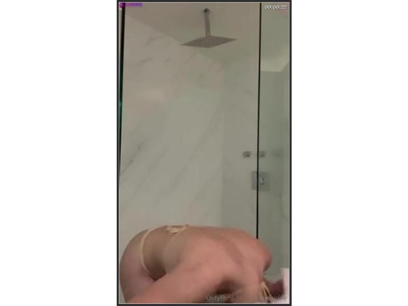 kawaiisofey xxx Video Naked Shower