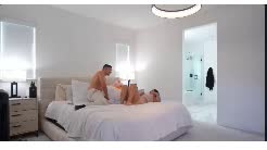Isaac and Andrea teasing on bed video Onlyfans so hot – Thot Viral