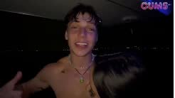 Sam Frank nude with her BF new