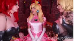 Bishoujomom The Double Penetration Of Princess Peach Video