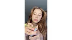 Emily Alexander Nude White Lingerie Teasing Leaked Video