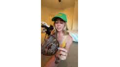 Grace Charis Leaked Golf Session Video