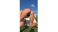 Lilylanes nude video Outdoor Dildo Squirt