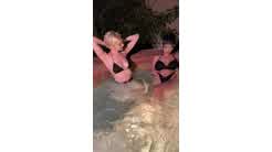 Skye Blue Nude Hot Tub Strip Tease Foursome SexTape Video Leaked