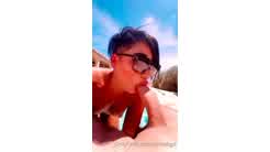 Annabgo leak Poolside Sex Tape