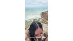 Auhneesh Nicole Beach Sex Tape Video Leaked