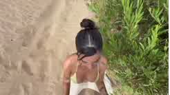 CamNairx Outdoor Blowjob Cum in Mouth Video Leaked