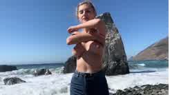 Eva Elfie Beach Sex Tape Video Leaked