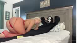 Jodie Johnson Halloween Ghostface Throat Fuck Video Leaked