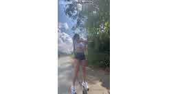 Kathrin3 Masturbation During Hiking Video Leaked