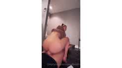 Therealbrittfit Bathroom Anal Fuck Video Leaked